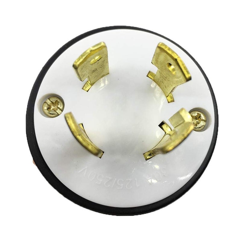 DSkoiph موصل قفل صناعي من نوع NEMA 30 أمبير 125/250 فولت 4 دبابيس (L14-30P) - Image 2