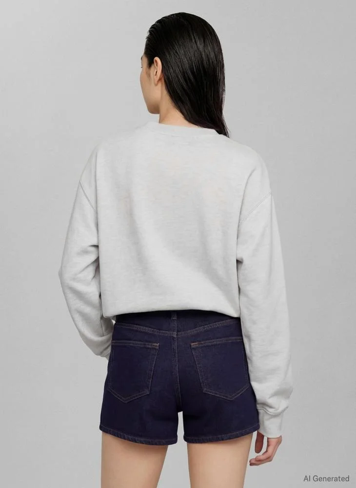 Calvin Klein Jeans Relaxed Monogram French Terry Jumper