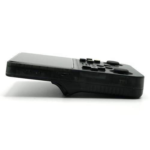 Retrotech R36S Handheld Video Game Console with Build-in 15000 Games (Black Transparent) - Image 4
