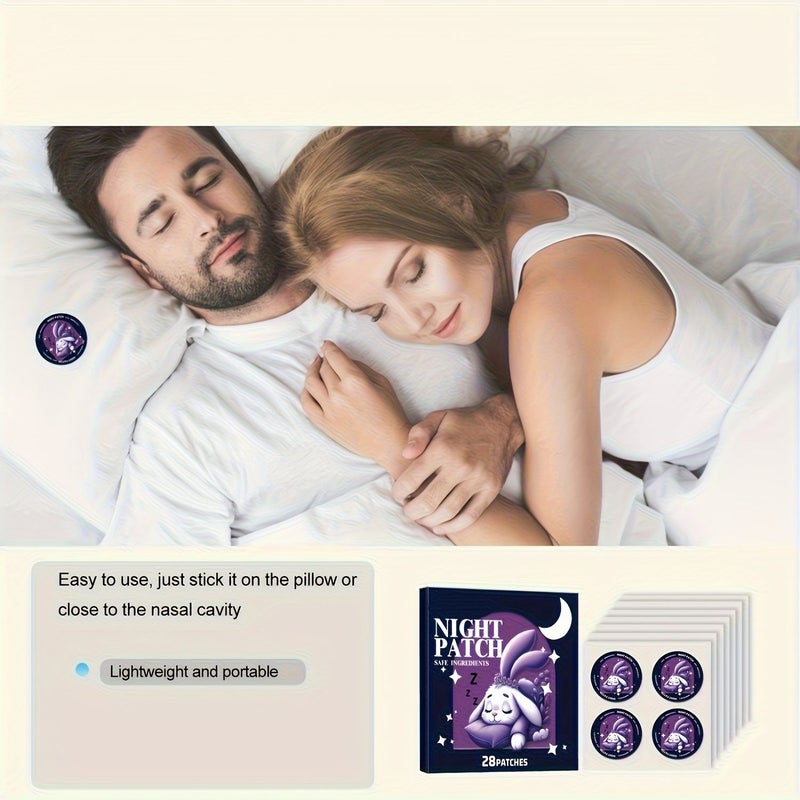 56 Pieces Fragrance Soothing Patches Long Lasting Comfortable Night Companion Suitable For Men And Women Easy To Peel And Apply Ideal Travel Partner Professional Gift - Image 4