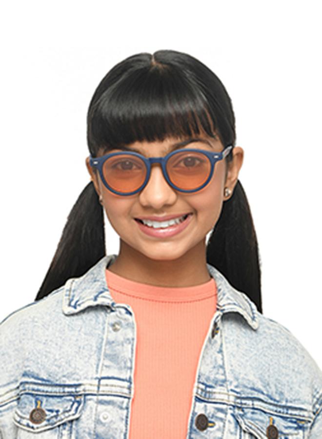 هوبر نظارات شمسية مستديرة للأطفال من  مستكشفو الفضاء مستقطبة ومحمية من الأشعة فوق البنفسجية للأولاد والبنات - Image 4