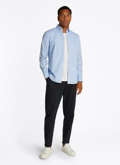 TOMMY HILFIGER Regular Fit Flex Cotton Poplin Gingham Shirt  - Image 4