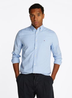 TOMMY HILFIGER Regular Fit Flex Cotton Poplin Gingham Shirt  - Image 1
