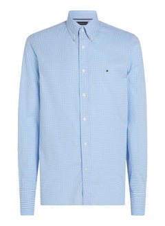 TOMMY HILFIGER Regular Fit Flex Cotton Poplin Gingham Shirt  - Image 5
