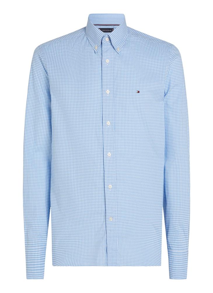 TOMMY HILFIGER Regular Fit Flex Cotton Poplin Gingham Shirt  - Image 5