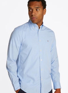 TOMMY HILFIGER Regular Fit Flex Cotton Poplin Gingham Shirt  - Image 3