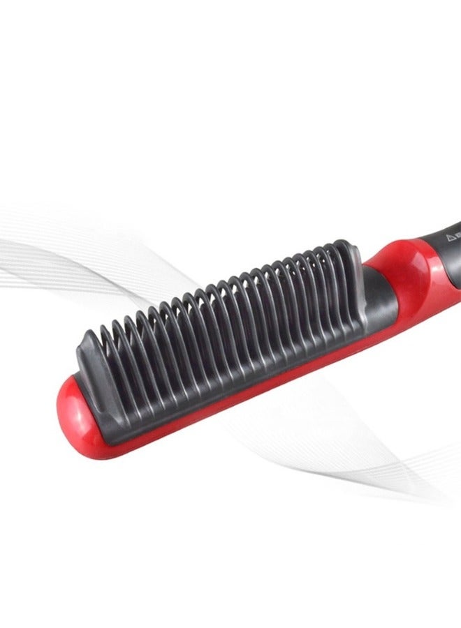 مشط تمليس الشعر الكهربائي مشط شعر ثنائي الغرض لتمليس الشعر - Image 3