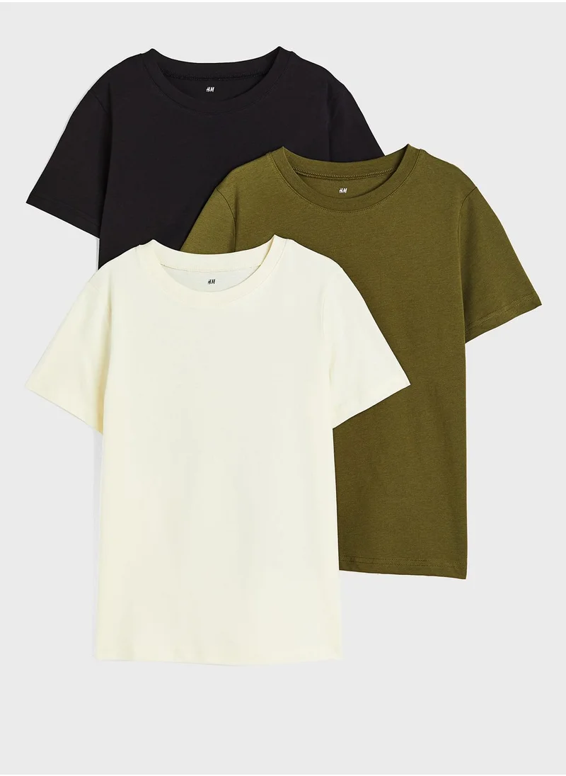 اتش اند ام Kids 3 Pack Essential T-Shirt
