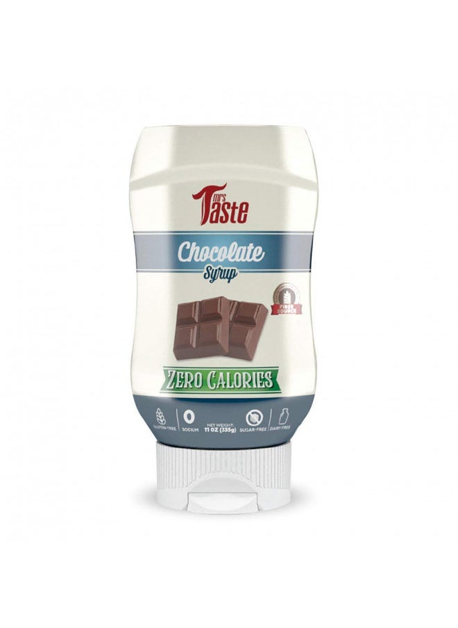 mrs Taste Mrs Taste Sugar Free Chocolate Syrup, Zero Calories, Zero Sodium, Zero Sugar, High Fiber, Keto Friendly, Paleo Friendly, Condiments and Sauces (11 oz, Chocolate Syrup)  - Image 1