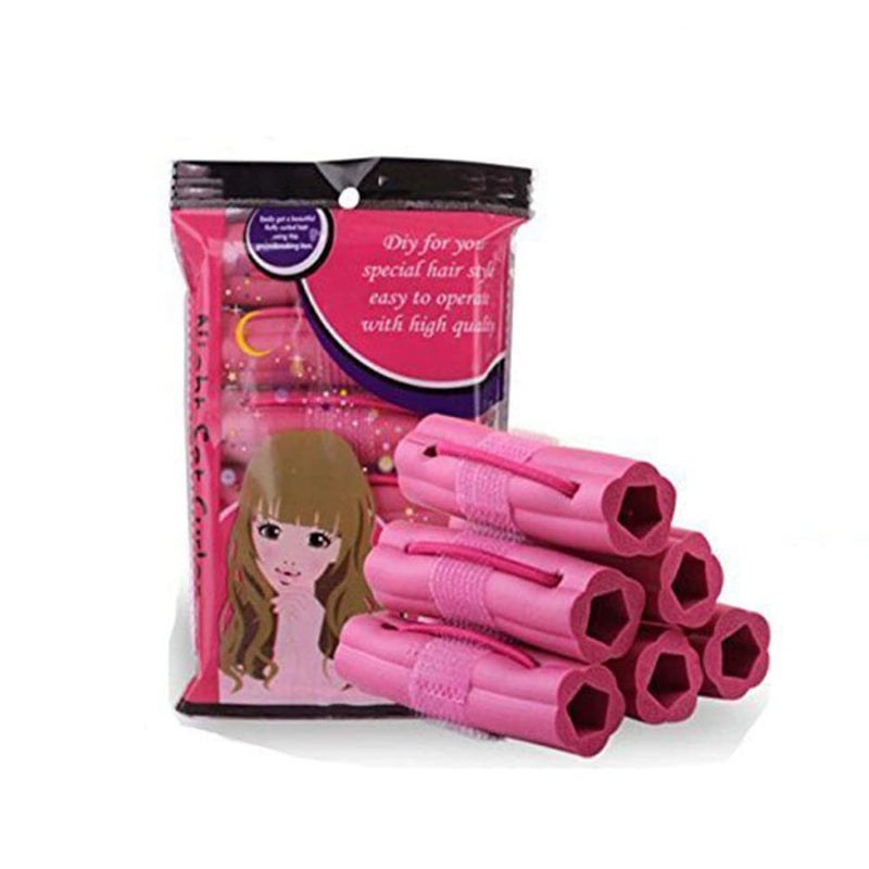 Semilyn Foam Brand Fashionable Sponge Hair Styling Rollers for Lazy People  Silicone Sleep Curlers Easy Application No Clip 12 Pack