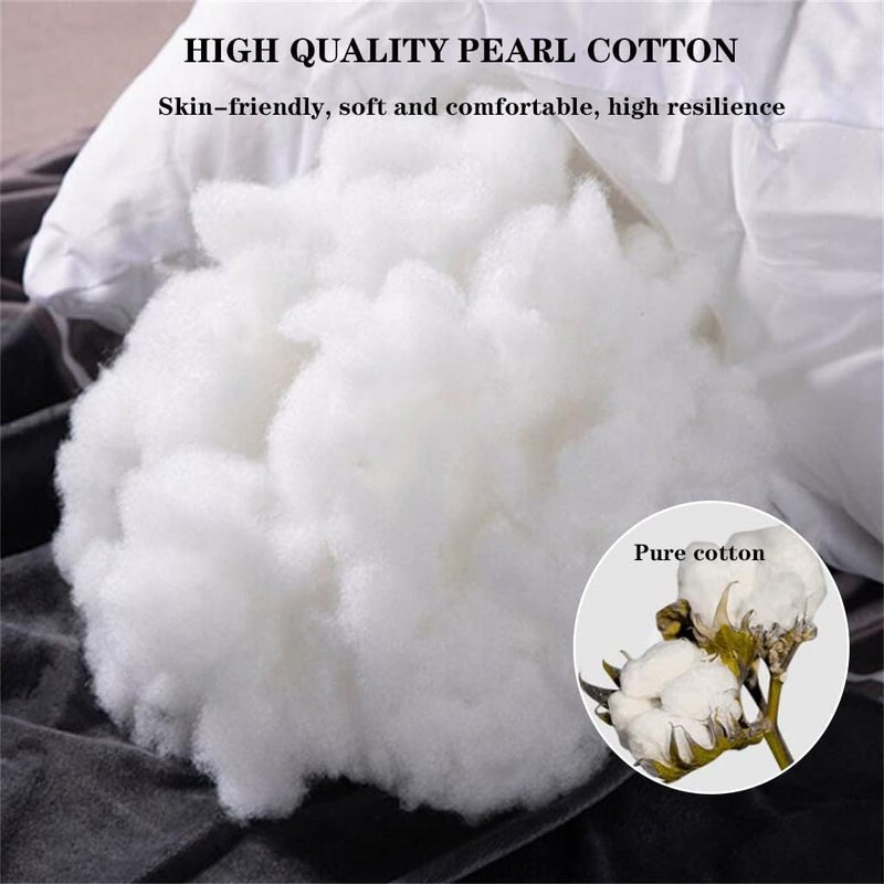 Bedside Cover Soft Bed Head Cover Washable Bedroom Headboard Cover Solid Color Headboards Dust Cover for All Kinds of Headboards Decorative,White,35.4"/90cm - Image 5