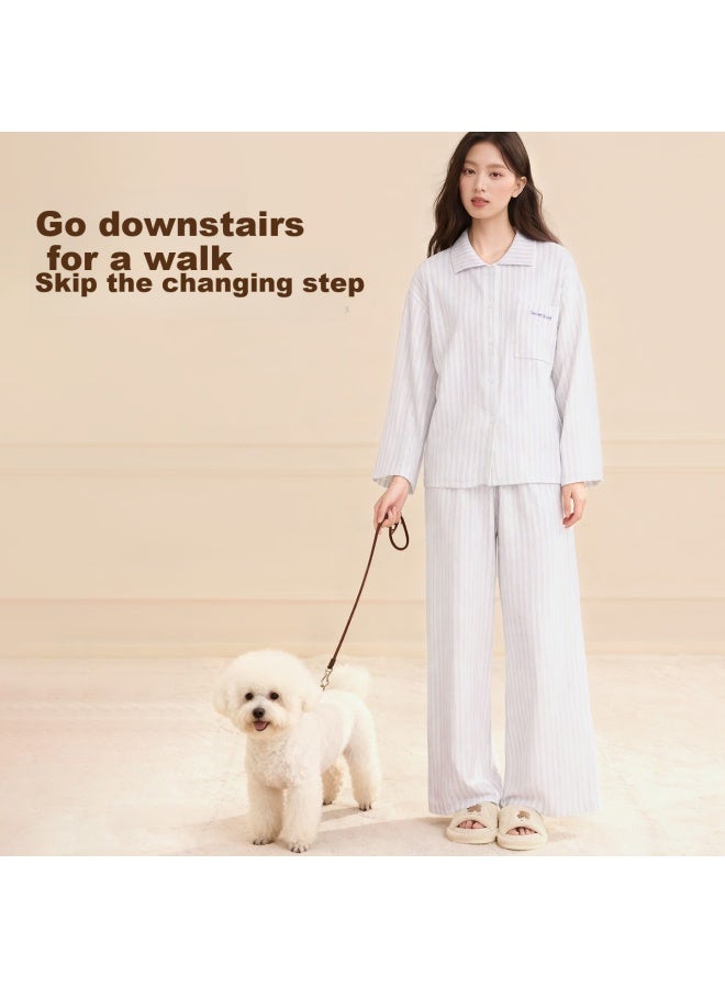Secretworld Zhao Jinmai Style Women's Winter High-end Fleece Thickened Warm Homewear Pajamas