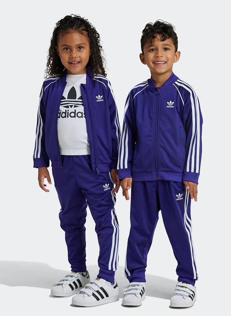 Adidas SST TRACKSUIT Purple Originals Kids SUITS