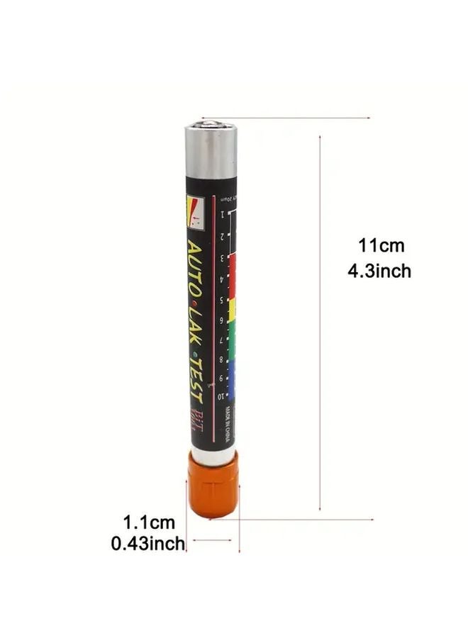 Style A Car Paint Thickness Tester Gauge Magnetic Tip Precision 20 Micron Measurement Portable Durable Auto Paint Crash Check Vehicle Maintenance - Image 3