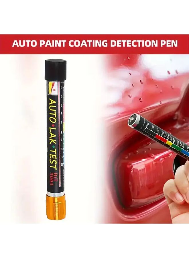 Style A Car Paint Thickness Tester Gauge Magnetic Tip Precision 20 Micron Measurement Portable Durable Auto Paint Crash Check Vehicle Maintenance - Image 5