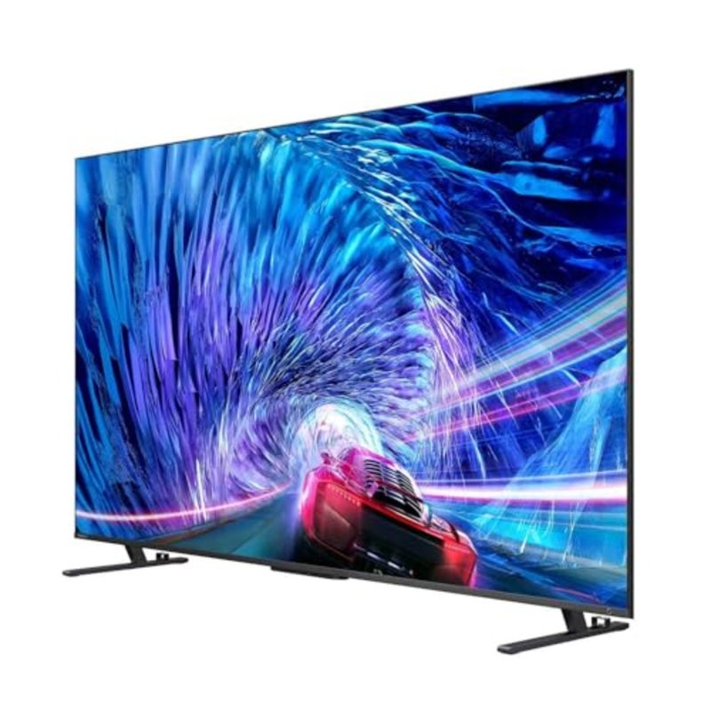 تلفزيون ذكي 75 بوصة 4K QLED، وحدة واحدة، ترفيه منزلي، إضاءة خلفية Mini-LED، تباين وسطوع محسّن، أسود، معدل تحديث 144 هرتز مع صوت Dolby Atmos 2.1.2 - Image 1