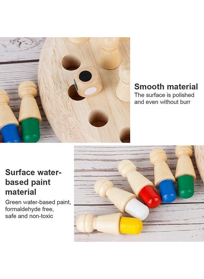 VikriDA Big Size Wodden Memory Chess Game, Funny Block Board Game, Memory Match Stick Chess Game, Parent-Child Interaction Toy - Image 3