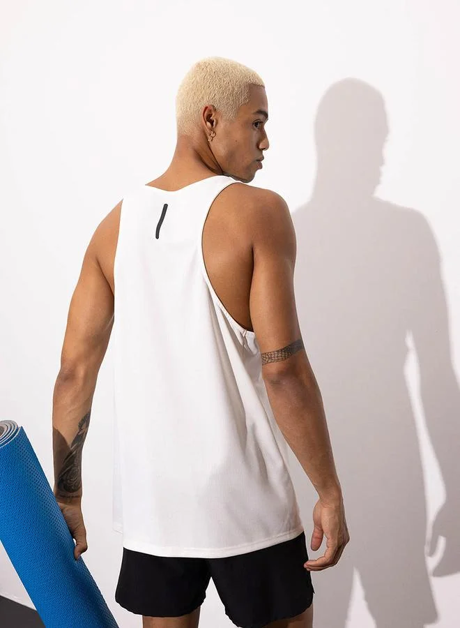 DeFacto Slim Fit Crew Neck Tank Top by Styli