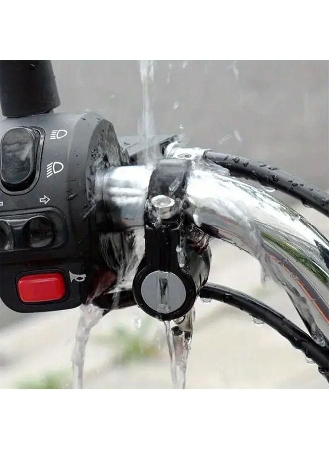 2set Aluminum Alloy Motorcycle Helmet Lock Anti Theft Dual Hook Rustproof Durable - Image 3