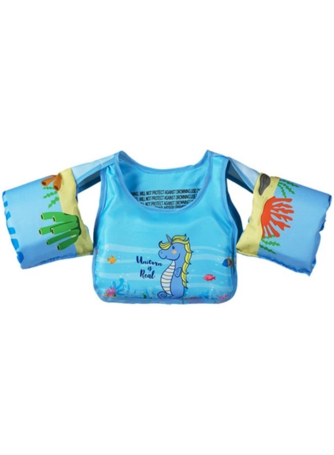 GGEROU Toddler Swim Vest，Kids Water Wings Arm Floaties for 30-50 Pounds,Infant Safety Swim Aid Jumper Inflatable,Swim Arm Band - Image 1