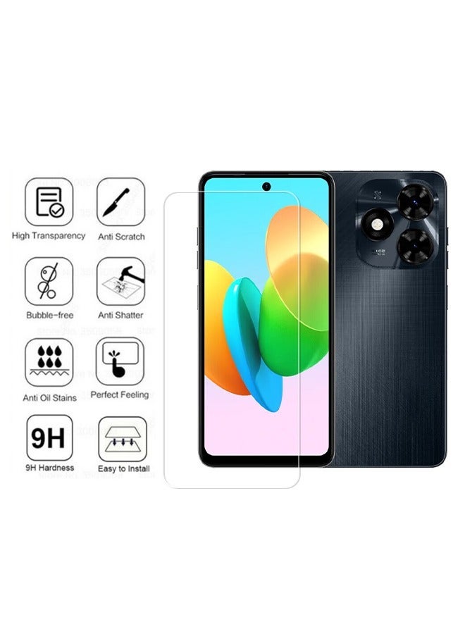 أوكيوز فيلم Tecno Spark 20 Pro Tempered Film HD واقي للهاتف المحمول لمنع انفجار الشاشة وفيلم مضاد لبصمات الأصابع عالي الدقة للهاتف المحمول لحماية شاشة الهاتف المحمول - Image 3