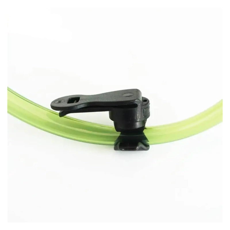 6 Pcs Quick Release Clip Hydration Pack Drink Tube Holder Light Grey - Image 4