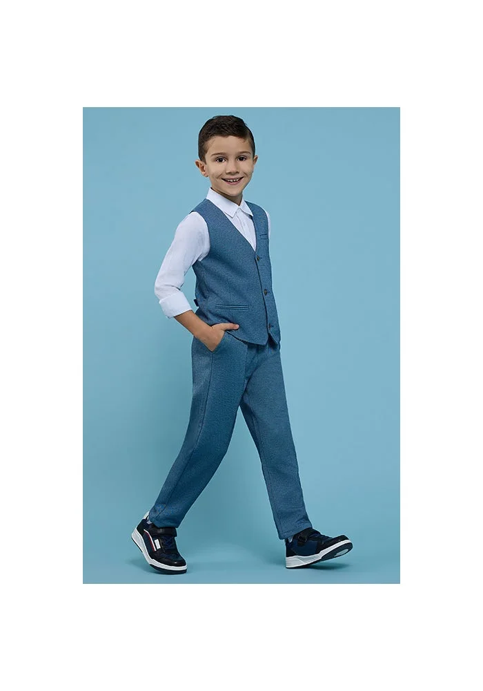 R&b Solid Trousers with Drawstring Waist