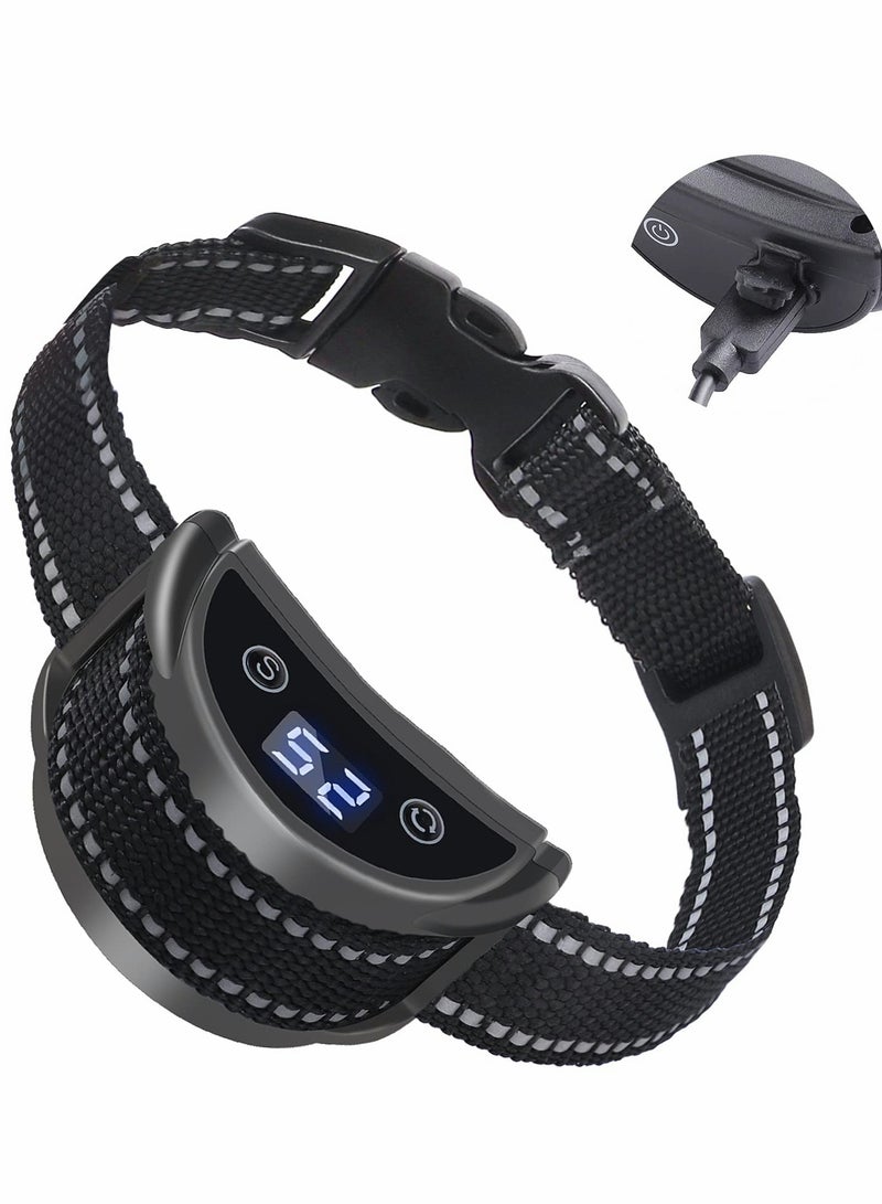 Excefore Bark Collar for Dogs, Rechargeable Anti Barking Training with 5 Adjustable Sensitivity and Intensity Beep Vibration Small Medium Large Dogs - Image 1