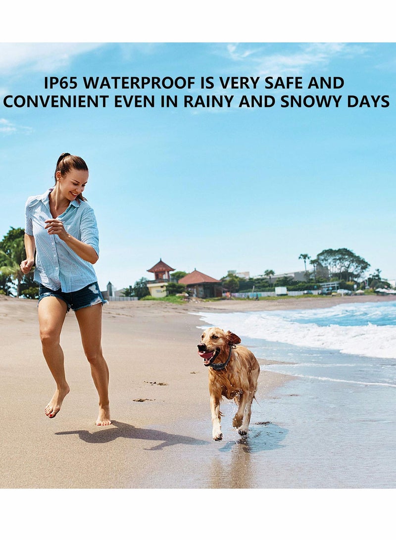 Excefore Bark Collar for Dogs, Rechargeable Anti Barking Training with 5 Adjustable Sensitivity and Intensity Beep Vibration Small Medium Large Dogs - Image 5