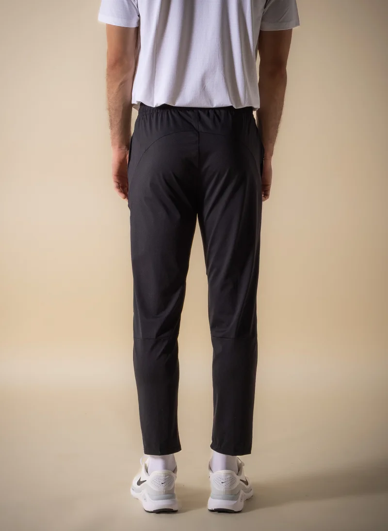 Shapes Black S93 MOTION TECHNICAL SLIM JOGGERS for Men | Best Price UAE