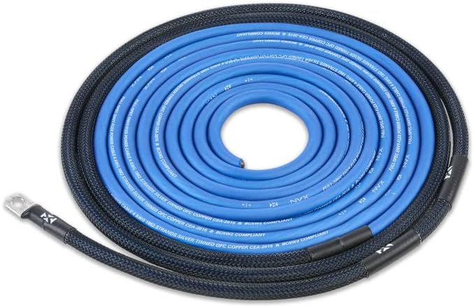 NVX True 4 Gauge AWG 100% OFC Complete Amplifier Wiring Kit with 2-Channel RCA Cable - XKIT42 - Image 2