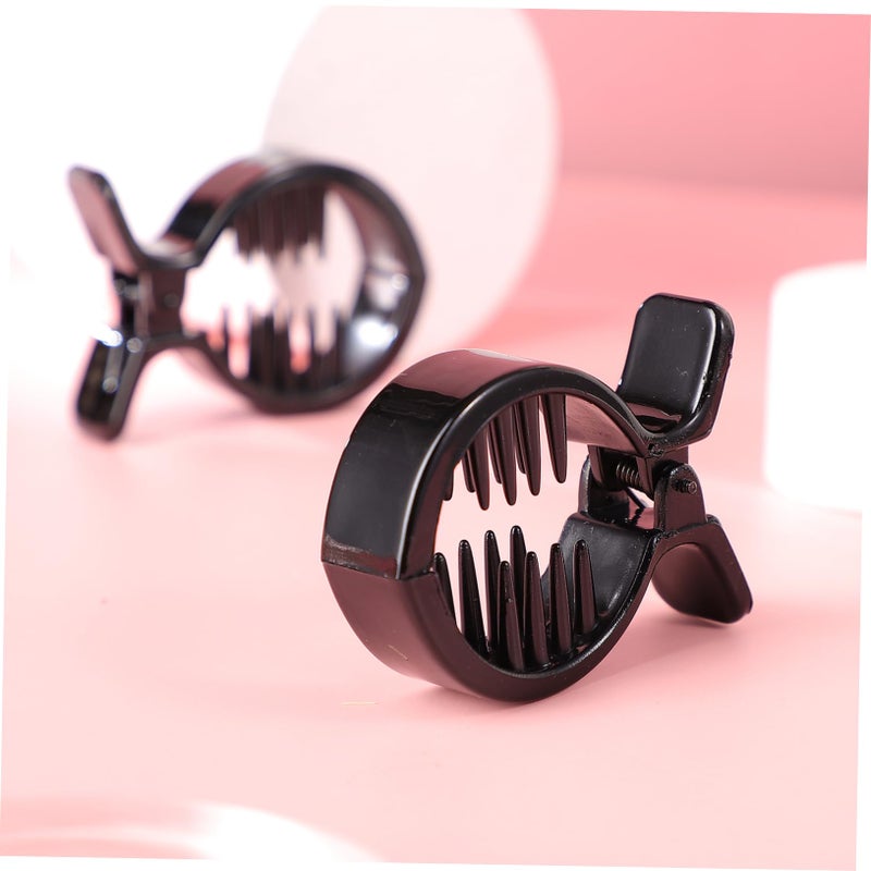 Beaupretty Hair Jaw Clips, Large Fish Hair Claw Clips Ponytail Holder for Women Ladies (2PCS) - Image 3