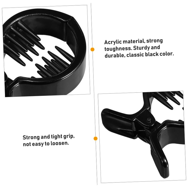 Beaupretty Hair Jaw Clips, Large Fish Hair Claw Clips Ponytail Holder for Women Ladies (2PCS) - Image 4