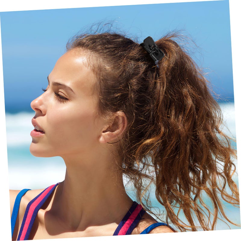 Beaupretty Hair Jaw Clips, Large Fish Hair Claw Clips Ponytail Holder for Women Ladies (2PCS) - Image 5