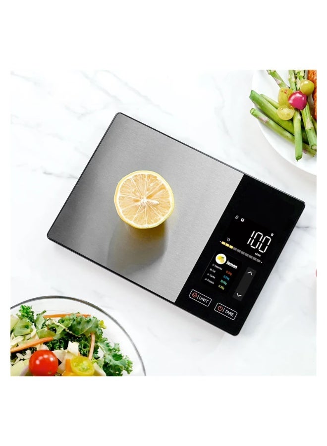 HUMJO High-Precision Digital Nutrition Scale — Household Baking & Kitchen Scale — Stainless Steel Smart Coffee Scale - Image 1
