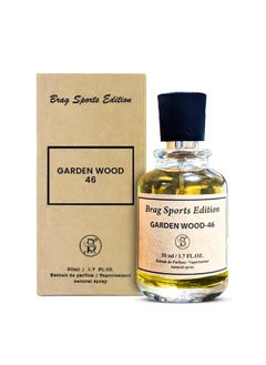 B BRAG Brag Sport Edition Garden Wood 46 1.7 OZ | Eau De Perfumes for Men and Women | Long Lasting Arabic Perfume | Luxurious Men’s and Women’s Fragrances | Perfect Oud Perfume for Men 