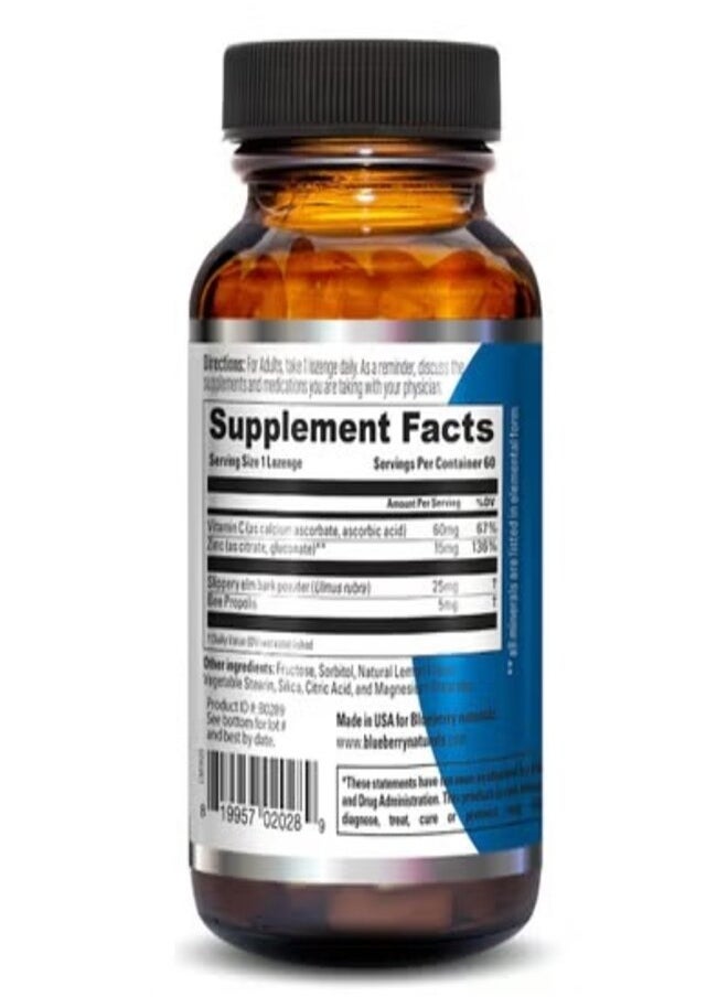 blueberry NATURALS أقراص الزنك 60 قرص  - Image 2