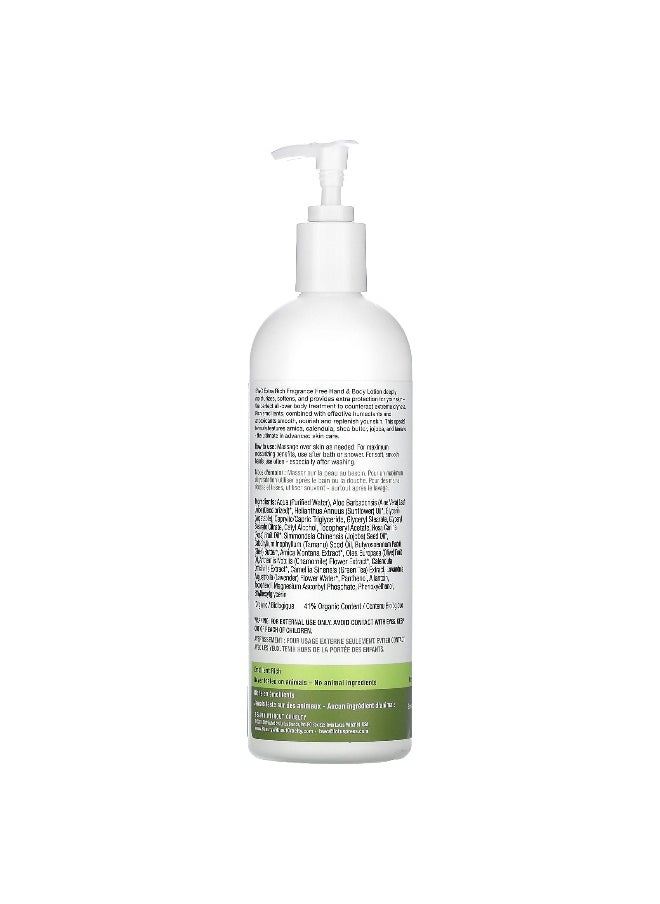 Beauty Without Cruelty Beauty Without Cruelty, Hand & Body Treatment Lotion, Extra Rich, Fragrance Free, 16 fl oz (473 ml)  - Image 2