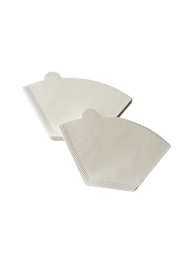 200 Pcs U02 Coffee Filters white,  2-4 Cups Disposable U02 Coffee Paper Filters, Compatible with U-Shaped Pour Over Coffee Filter and Drip Coffee Maker - Image 2
