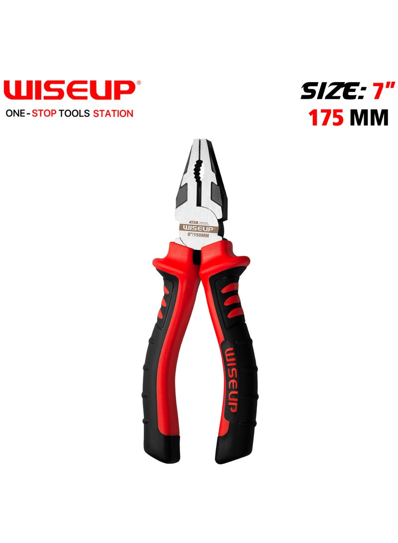WISEUP Industrial pliers 175MM/7 - Image 2