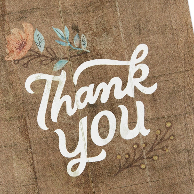 Hallmark Thank You Cards Assortment, Rustic Flowers (48 Thank You Notes with Envelopes) - Image 4