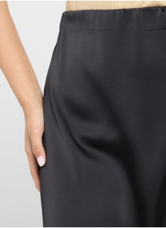 ELLA A-Line Satin Skirt  - Image 4