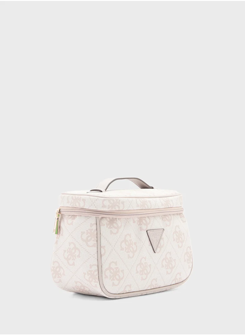 GUESS Berta Toiletry Trainch Case Bag