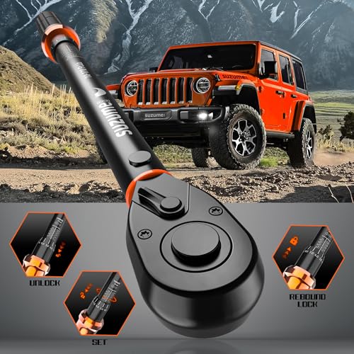 SUZUME 3PCS Torque Wrench Set 72 Teeth Dual-Direction Adjustable Torque Wrench Dual-Scales 1/4 & 3/8 & 1/2-Inch ±3% Accuracy Click Torque Wrenches for Bicycle, Motorcycle, Car,Maintenance - Image 3