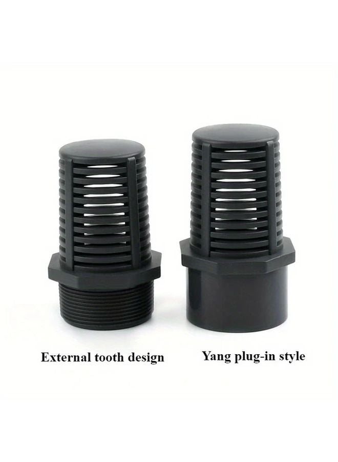 غطاية مرشح PVC بفتحة ذكر 20 مم مع شبكة قابلة للنفاذ لري حديقة أحواض الأسماك - Image 2
