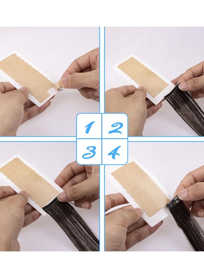 120 Pieces Lace Front Wig Tape Double Sided Adhesive Waterproof Lace Glue For Front Lace Wig Tape In Hair Extension - Image 5