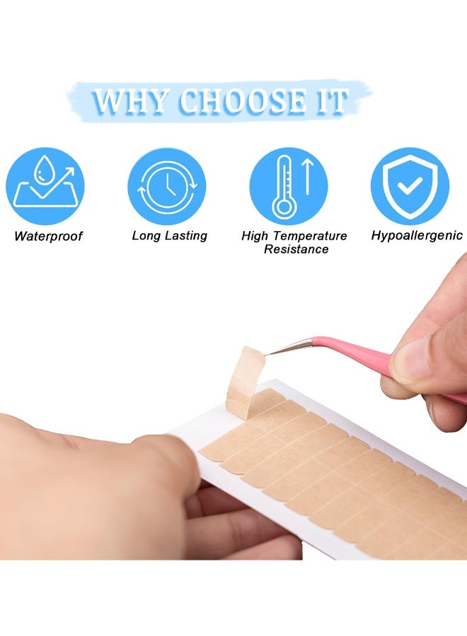 120 Pieces Lace Front Wig Tape Double Sided Adhesive Waterproof Lace Glue For Front Lace Wig Tape In Hair Extension - Image 3