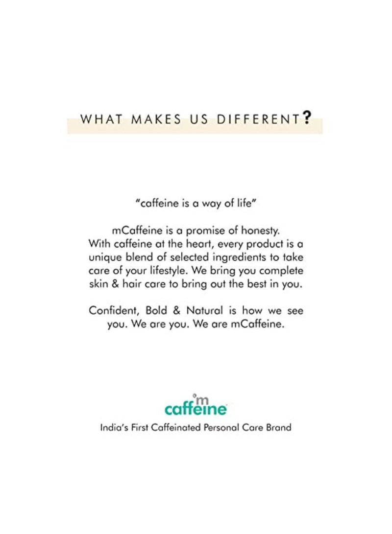 إم كافيين صابون الاستحمام نيكد آند رو كابتشينو ، عبوة مكونة من قطعتين من حليب اللوز والكراميل لتلميع وتوحيد اللون 100 جم - Image 4