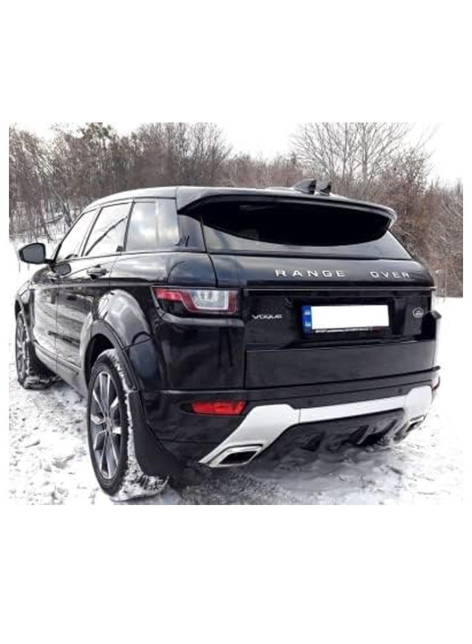 general 3D Raised Head Cover Hood Front Letters Tailgate Rear Letters Emblem Sports Line Badge Letter Emblem 3M Adhesive Backing Replacement for RA Rover Accessories - Image 4
