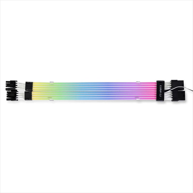 LIAN LI Strimer Plus V2 8 Pin (PW8-PV2) - Addressable RGB VGA Power Cable-(No Controller Included) - for Dual 8 PIN GPU Connector - Image 2